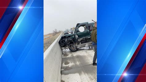 WATCH: Dashcam footage from Utah Highway Patrol shows wrong-way driver crash